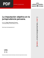 Villavicencio - Articulo - Imputacion Objetiva en La Jurisprudencia Peruana