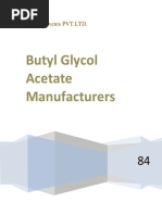 Butyl Glycol Acetate Manufacturers