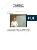 Introduction To Finite Element Method Dr. R. Krishnakumar Department of Mechanical Engineering Indian Institute of Technology, Madras Lecture - 13