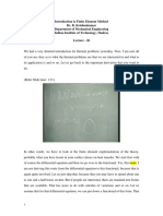 Introduction To Finite Element Method Dr. R. Krishnakumar Department of Mechanical Engineering Indian Institute of Technology, Madras Lecture - 26