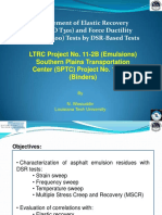 37-Materials Research-Replacement of Elastic Recovery (AASHTO T301) and Force Ductility (AASHTO 300) Tests by DSR-Based Tests