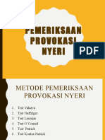 Pemeriksaan Provokasi Nyeri - Neurologis