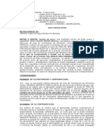 Sentencia - Ejecucion de Acta Alimentos