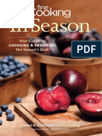 Fine Cooking in Season Your Guide To Choosing and Preparing The Season-S Best