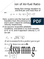 Calculation of Air-Fuel Ratio