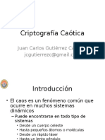 Criptografía Caótica