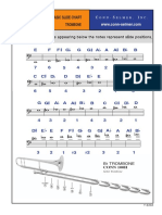 Trombone Slide Chart PDF