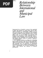 Relationship Between International Law and Municipal Law