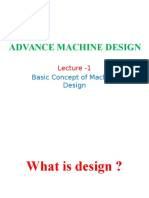 Machine Design Lec - 1