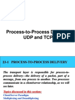 Process-to-Process Delivery: UDP and TCP