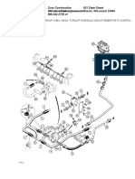 Forklift Hydraulic Circuit, Reservoir To Control Valve