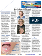 Pharmacy Daily For Mon 21 Nov 2016 - Leaders Hailed at MM2016, SHPA Publication Revamp, Blooms Makes A Wish, Weekly Comment and Much More