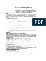 Process For Cash Flow Statements