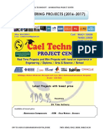 ENGINEERING PROJECTS (2016-2017) : Cael Technosoft - An Industrial Project Center