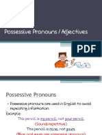 Possessive Pronouns