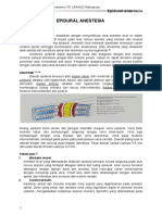 Epidural Anesthesia