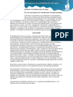 Actividad de Aprendizaje Unidad 3-Diagnostico de Una Planta de Tratamiento de Agua Potable