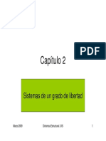 2.1-Sistema 1GDL Vibración Libre Sin Amortiguamiento