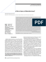 How To Avoid Facial Nerve Injury in Mastoidectomy?