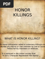 Honor Killing