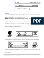 III BIM - 4to. Año - FÍS - Guía 5 - Calor Como Energía PDF