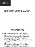 Spektrometer Massa