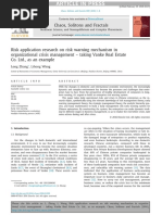 Chaos, Solitons and Fractals: Long Zhang, Lihong Wang