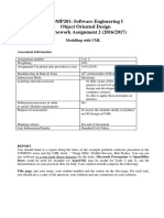 COMP201: Software Engineering I Object Oriented Design Coursework Assignment 2 (2016/2017)