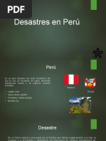 Desastres en Perú