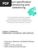 It Is Impossible To Make A Perfect Component So When We Design A Part We Specify The Acceptable Range of Features That Make-Up The Part