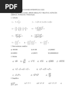 Repaso Mate 3 Eso Ejercicios