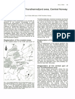 Deglaciation of The Trondheimsfjord Area Central Norway: Laciation L Reas Laciation FTH Uter Rts of Jords