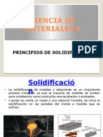 Principios de Solidificación