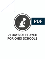 21 Days of Prayer For Ohio Schools