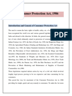 The Consumer Protection Act