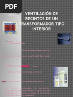 Ventilacion de Transformadores.