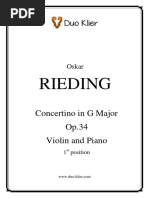 Rieding Concertino Op.34