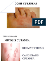 Micosis Cutanea y Subcutanea Dermatofitosis 