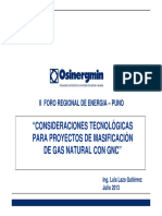 Consideraciones Tecnológicas para Proyectos de Masificación de Gas Natural Con GNC-1 PDF