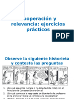 Cooperación y Relevancia Ejercicios