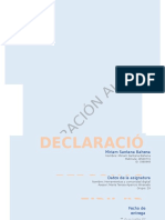 Declaración Anual