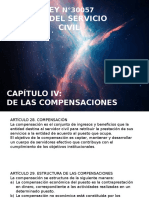 Ley Servir Capítulo IV