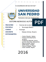 Sistema Autonomo Simpatico y Parasimpatico Trabajo Grupal