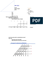 Combinational Circuits: ALU: AND OR ADD SUB SLT Zero (A B)