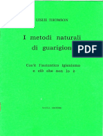 I Metodi Naturali Di Guarigione - C. Leslie Thomson PDF