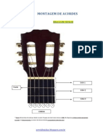 Como Montar Acordes de Violão Passo A Passo PDF