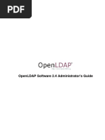 OpenLDAP Admin Guide