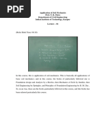 Application of Soil Mechanics Prof. N. R. Patra Department of Civil Engineering Indian Institute of Technology, Kanpur Lecture - 01