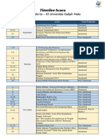 Timeline Acara Dies PDF