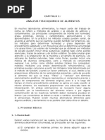 Capitulo 1 Analisis Fisicoquimico de Alimentos